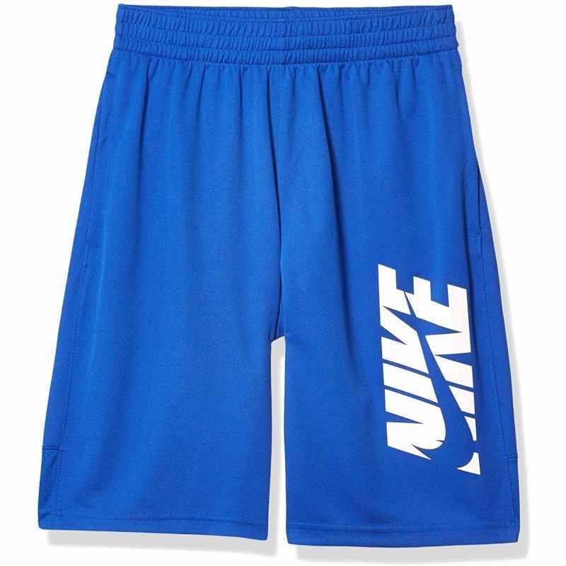Nike B Nk Hbr Pantalones Cortos de Deporte Niños azul CJ7744-480