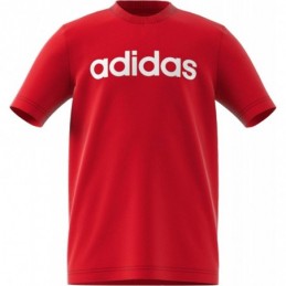 adidas Yb E Lin tee Camiseta Niño roja FS9587