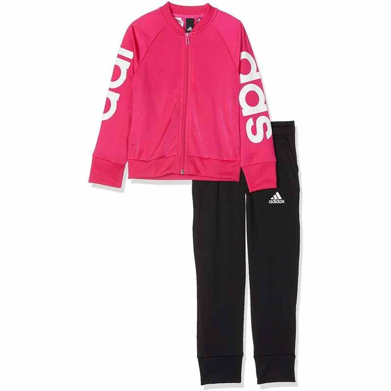 adidas DI0163 Chándal Para Niñas polister rosa/negro